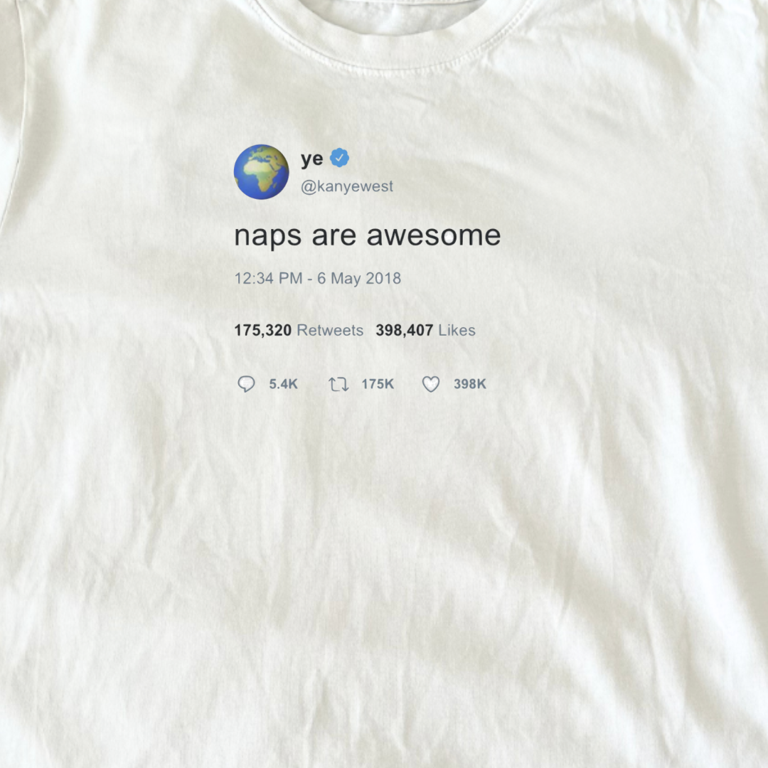 Naps Are Awesome Kanye West Tweet Baby Tee