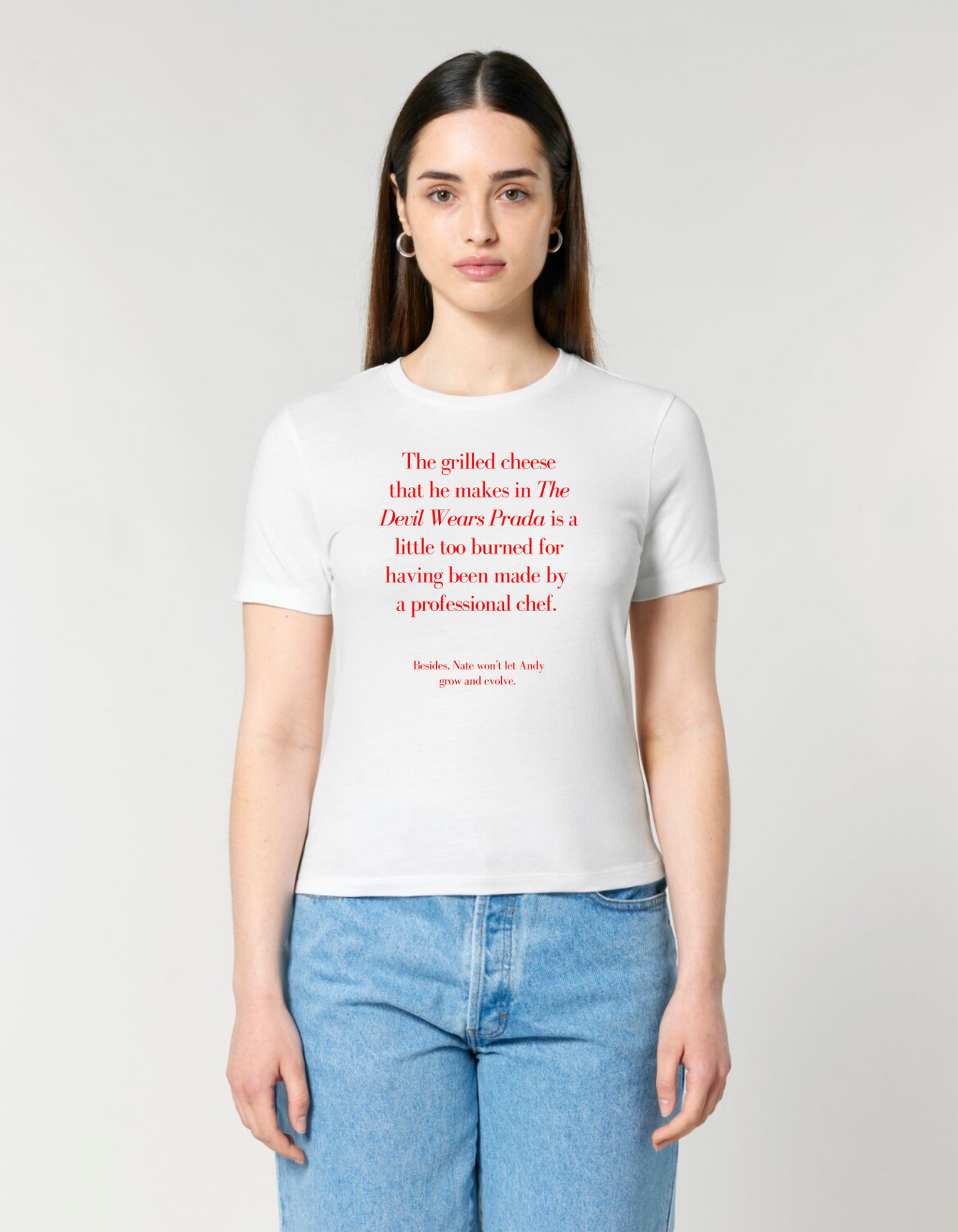 The Devil Wears Prada Grilled Cheese Baby Tee